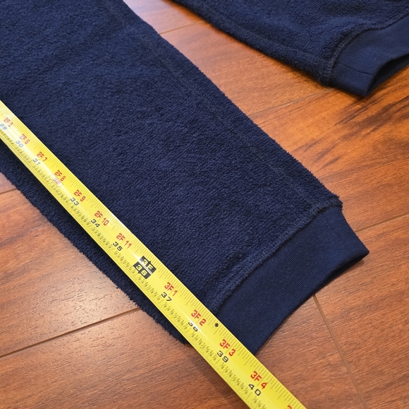 Outerknown Men's Hightide Terry Cloth Sweatpants Joggers Navy Size Medium - Picture 4 of 10